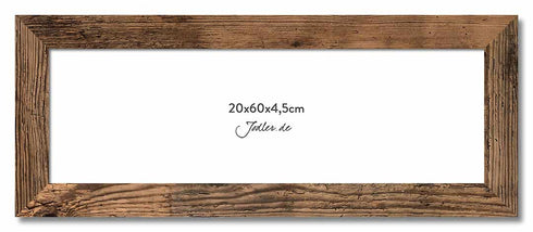 Altholzbilderrahmen 20x60|4,5cm